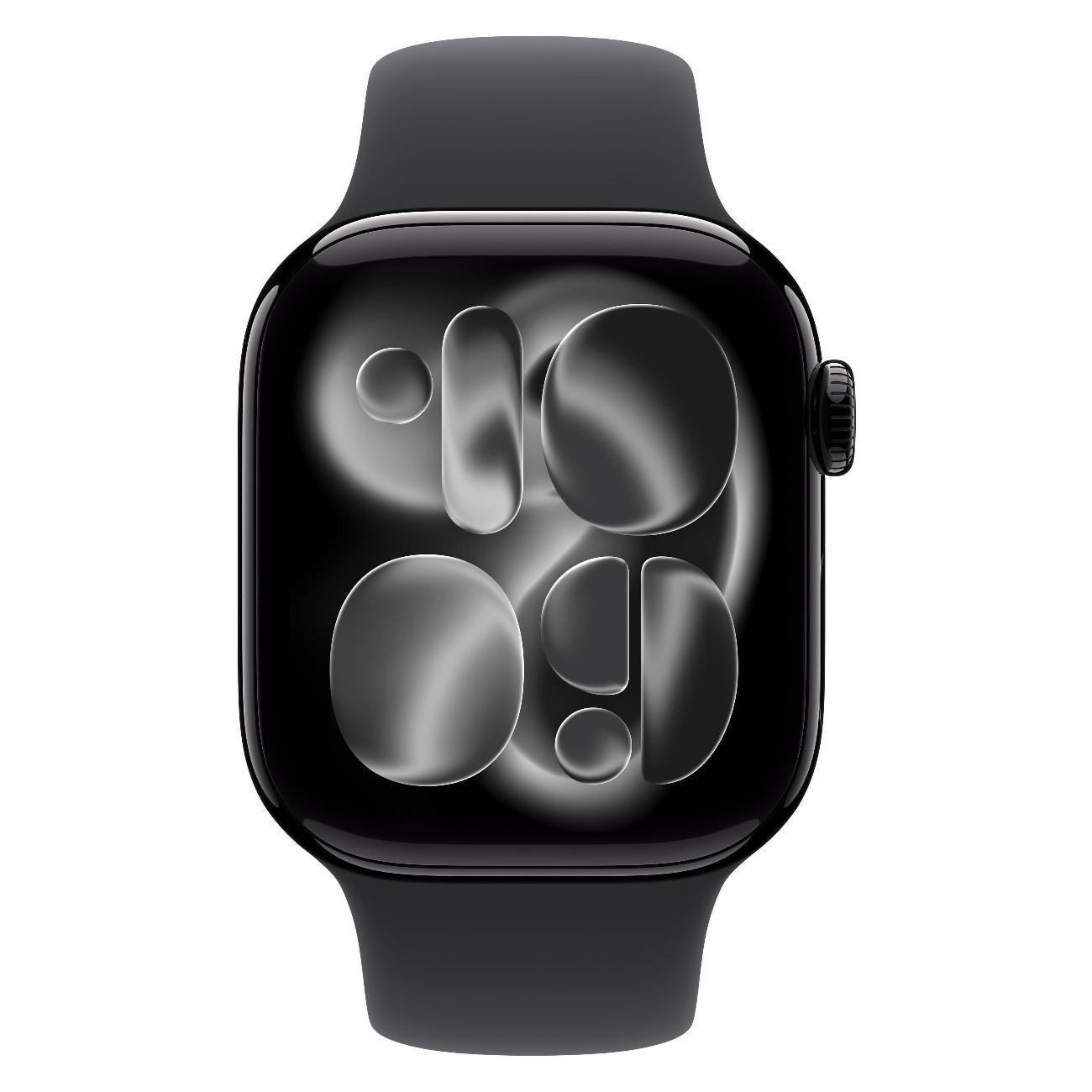 Смарт-часы Apple Watch Series 11 42mm Jet Black Aluminium Black Sport Band