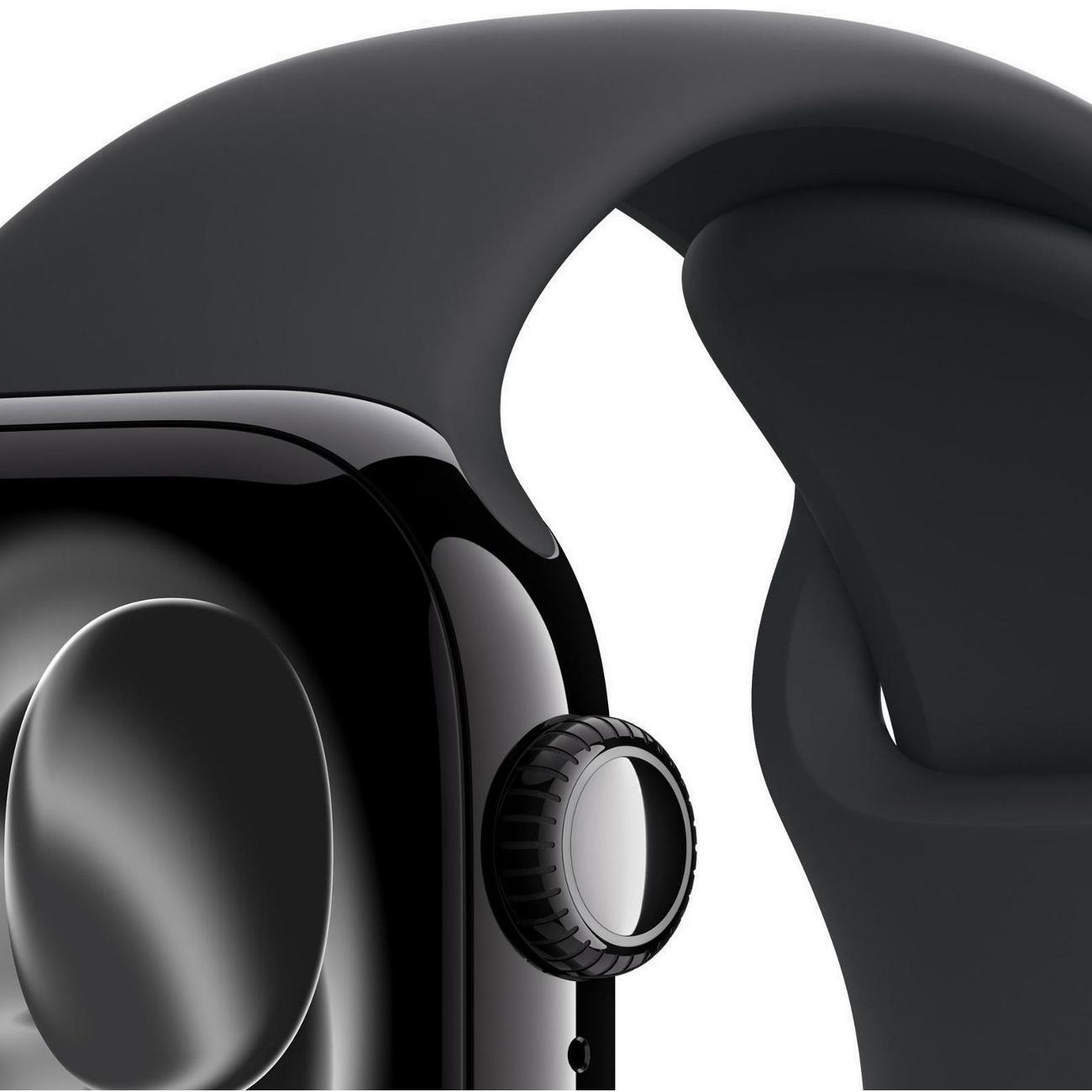 Смарт-часы Apple Watch Series 11 42mm Jet Black Aluminium Black Sport Band