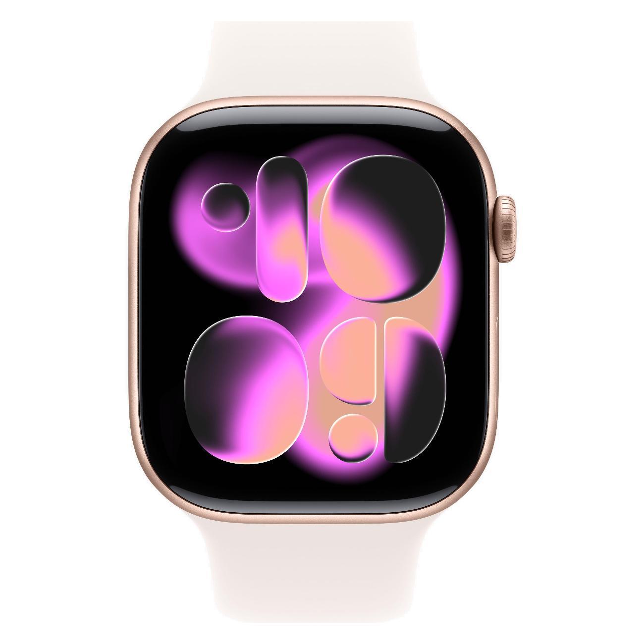 Смарт-часы Apple Watch Series 11 46mm Rose Gold Aluminium Light Blush Sport Band