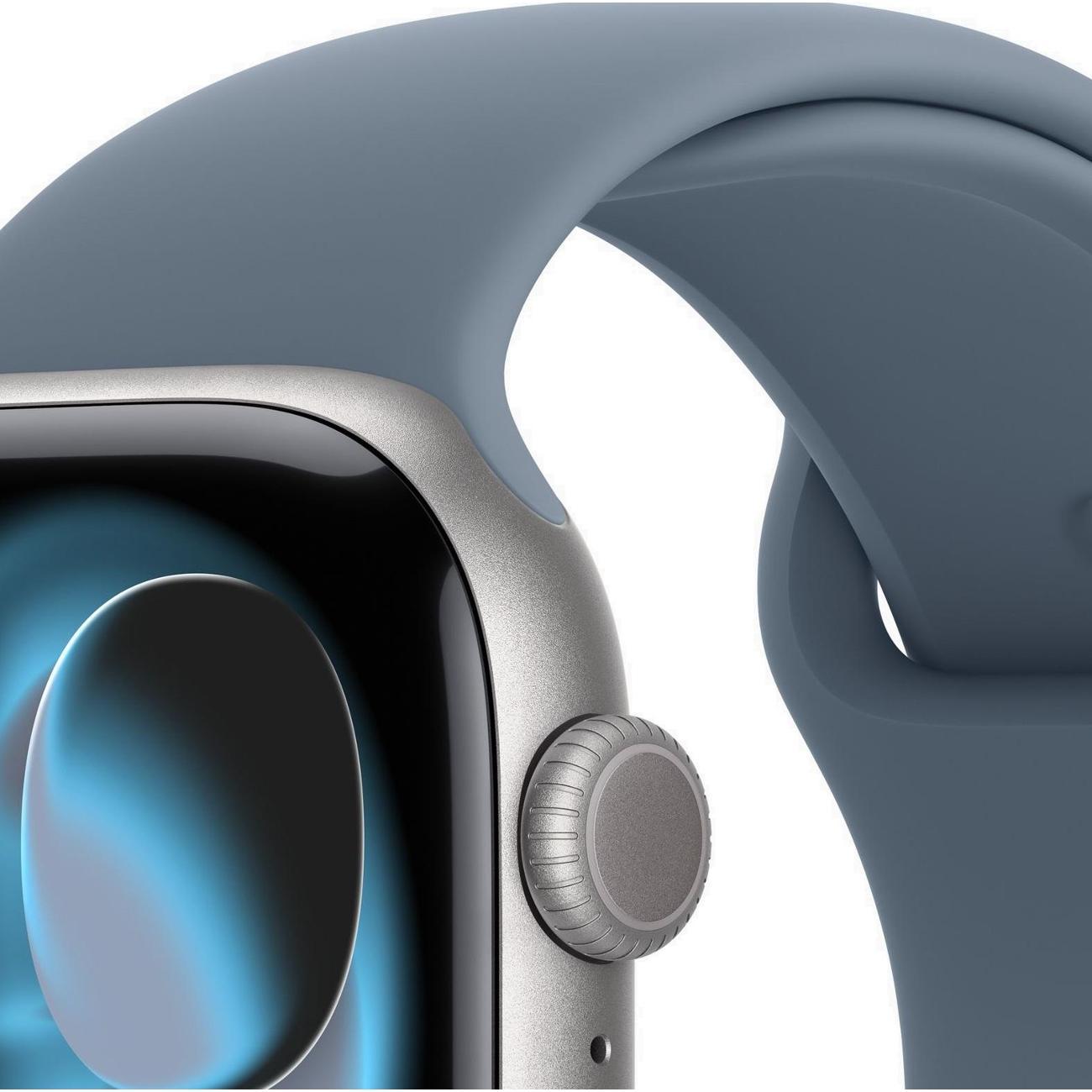 Смарт-часы Apple Watch Series 11 46mm Space Gray Aluminium Anchor Blue Sport Band