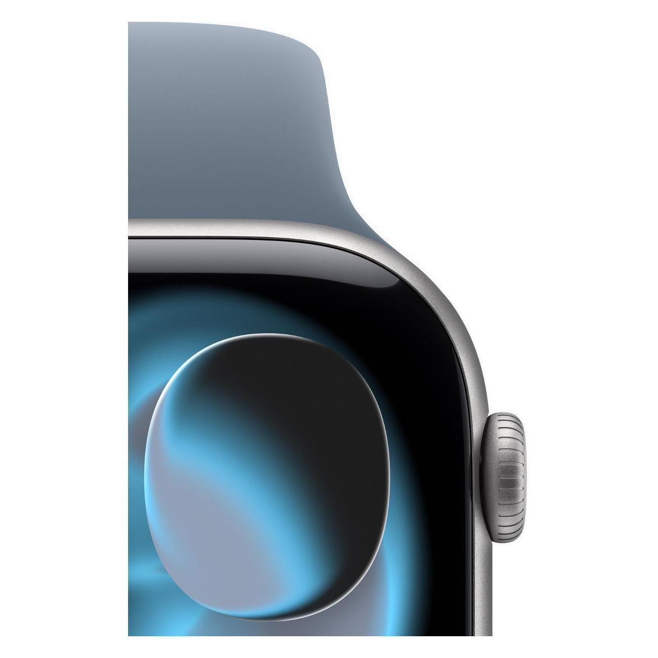 Смарт-часы Apple Watch Series 11 46mm Space Gray Aluminium Anchor Blue Sport Band