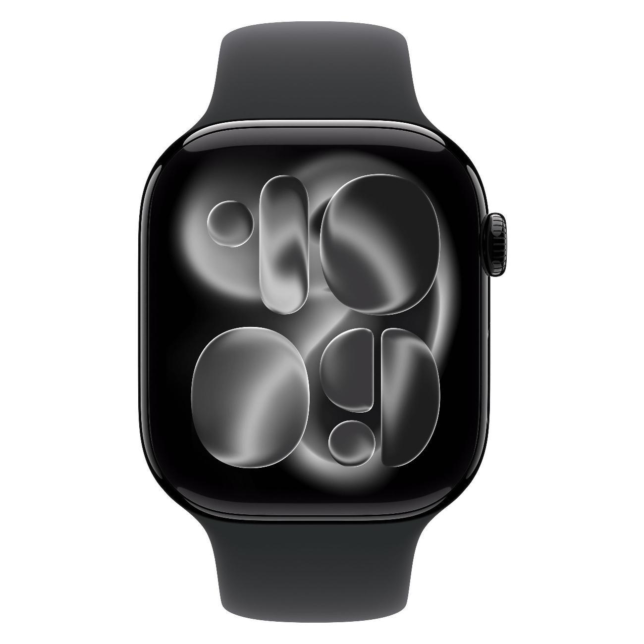 Смарт-часы Apple Watch Series 11 46mm Jet Black Aluminium Black Sport Band