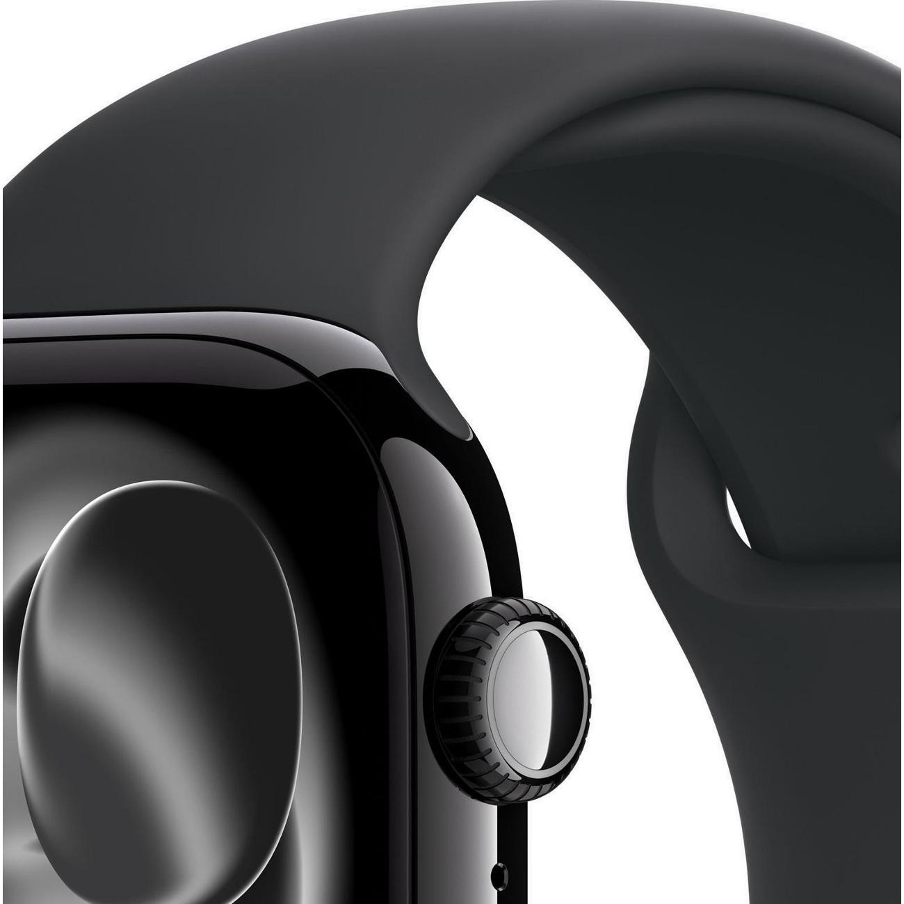 Смарт-часы Apple Watch Series 11 46mm Jet Black Aluminium Black Sport Band