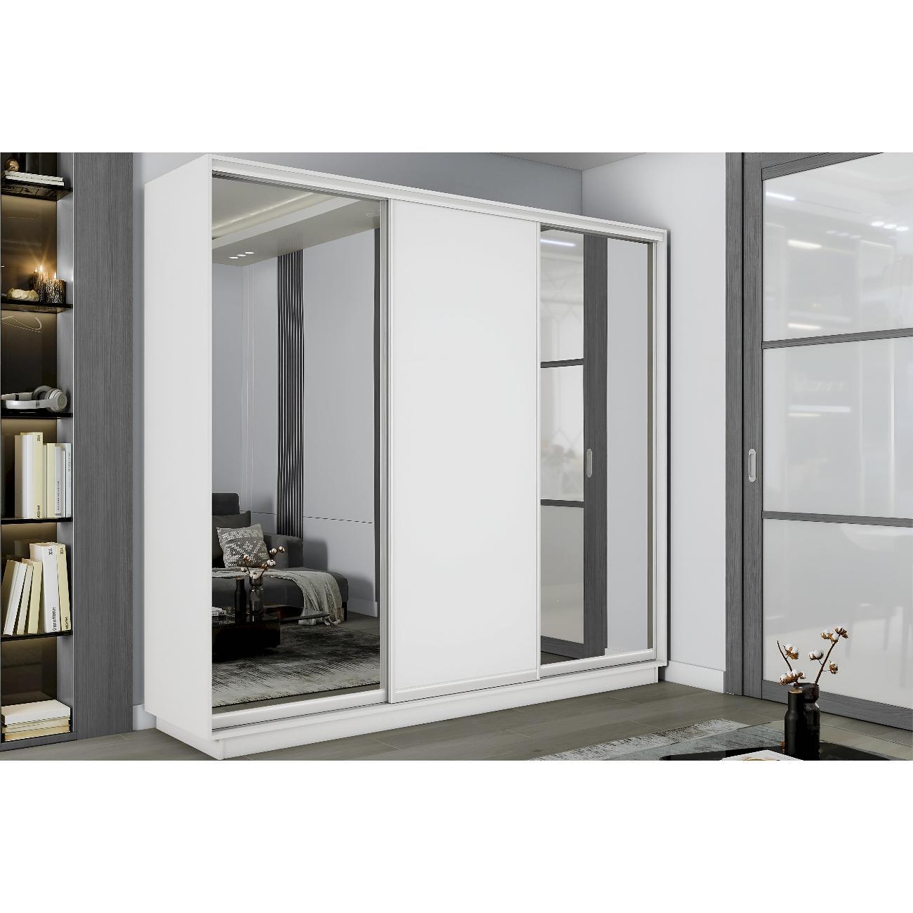 Шкаф-купе Е1 лдсп зеркало экспрессс фото
