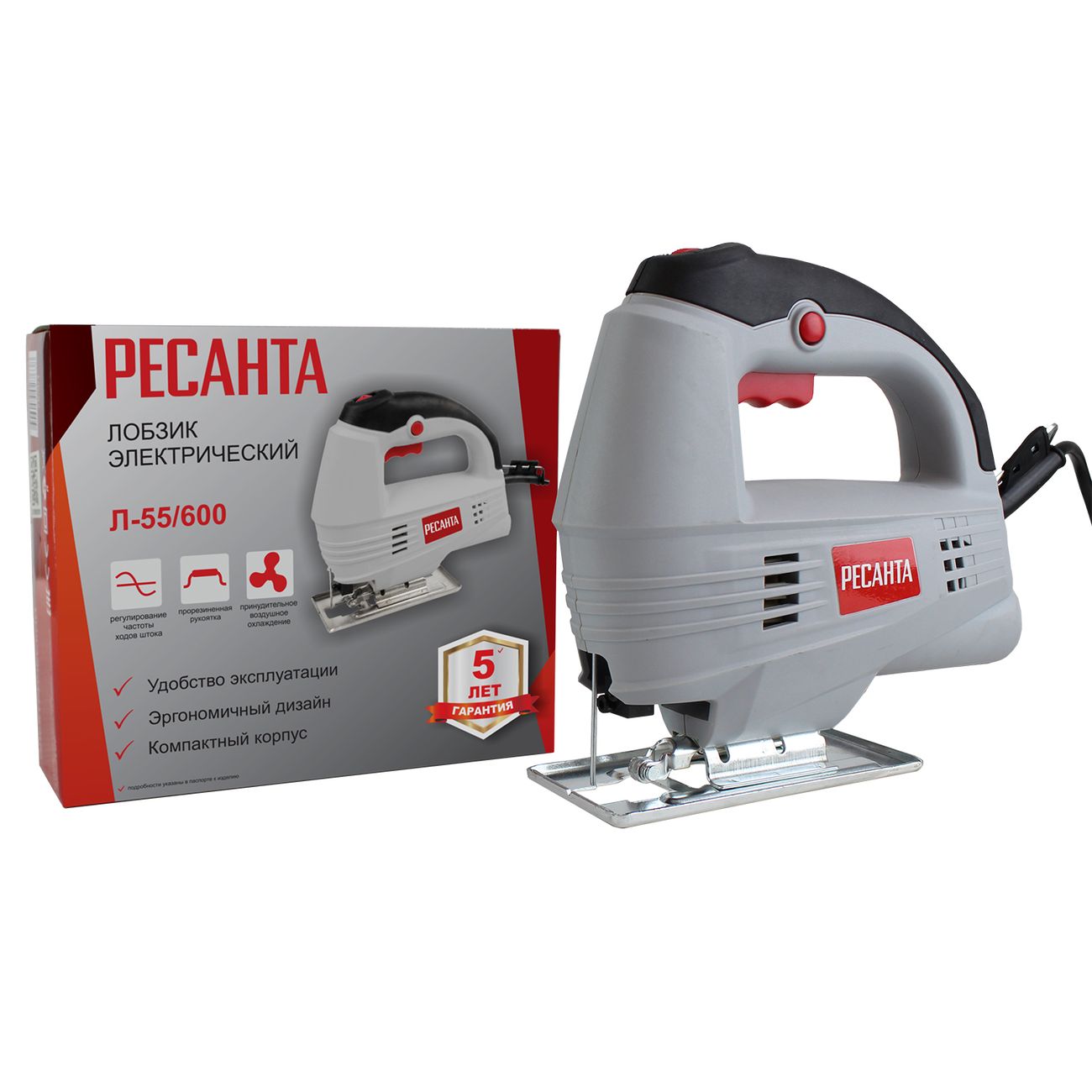 Электролобзик Ресанта Л-55/600 (75/9/1)