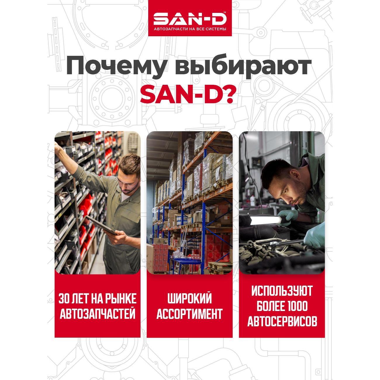 Петля багажника SAN-D OZ2080
