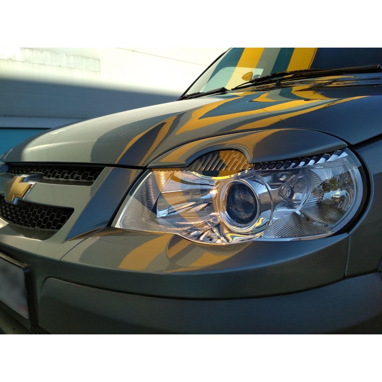 Комплект защитных накладок для автомобиля VIST - Tuning CHEVROLET Niva Реснички на фары