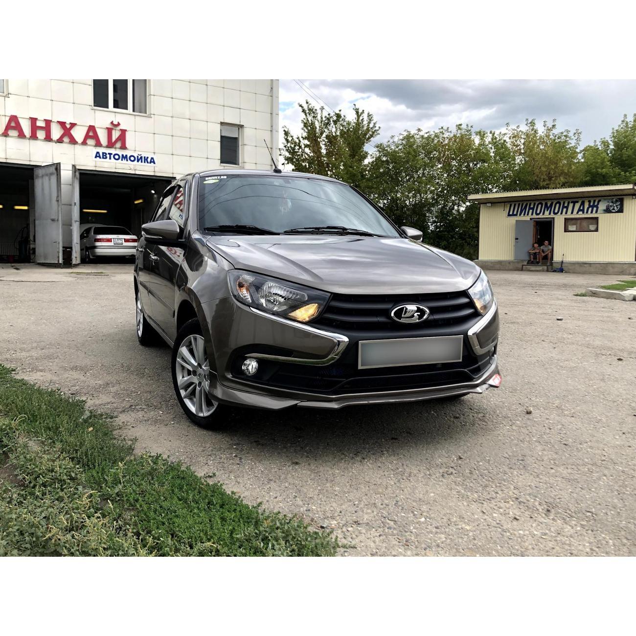 Комплект защитных накладок для автомобиля VIST - Tuning Клыки Гранта Фл