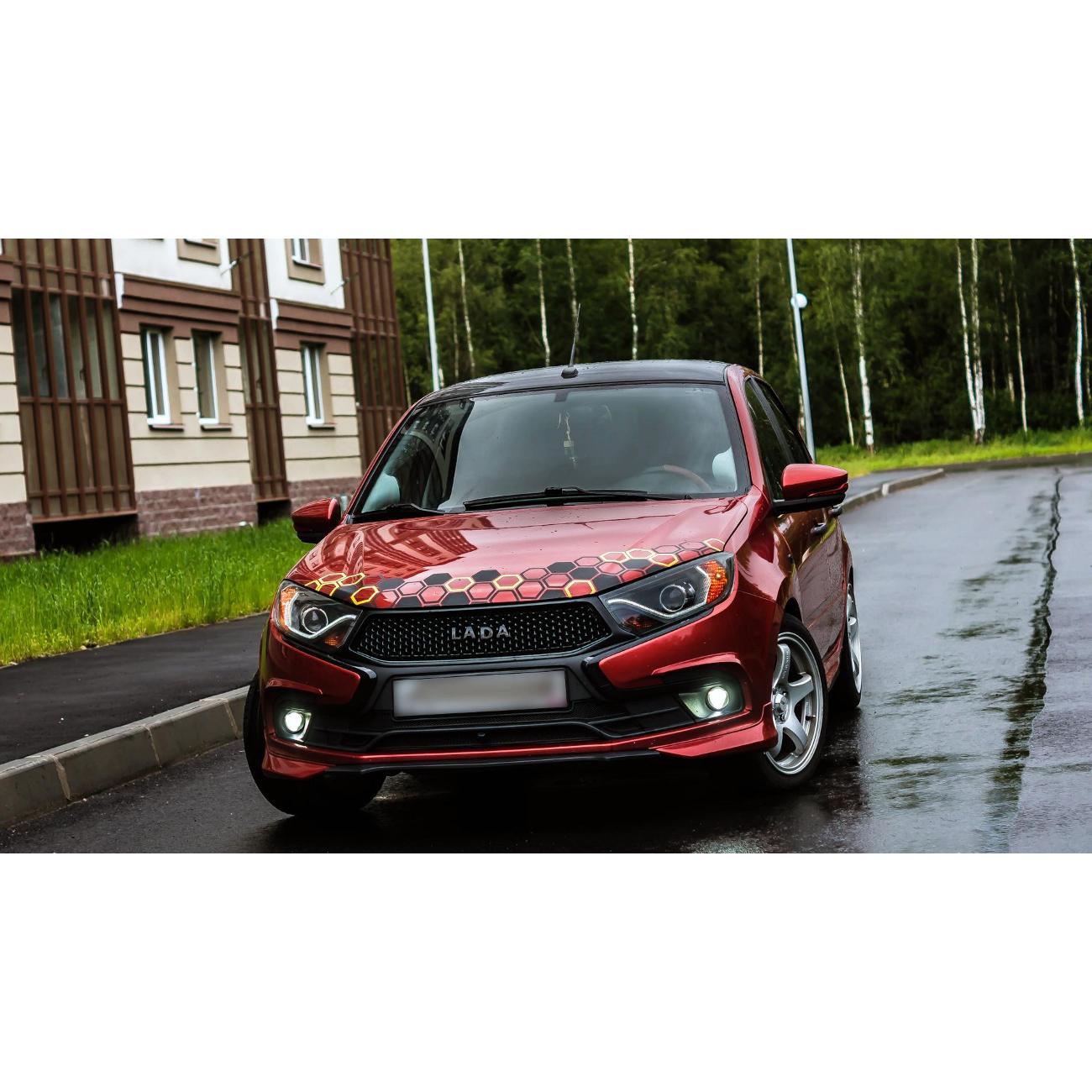 Комплект защитных накладок для автомобиля VIST - Tuning Клыки Гранта Фл