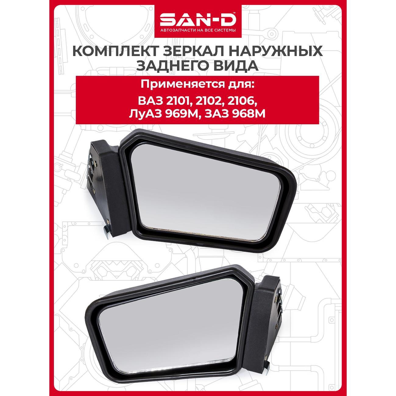 Зеркало заднего вида для авто SAN-D ZN2013