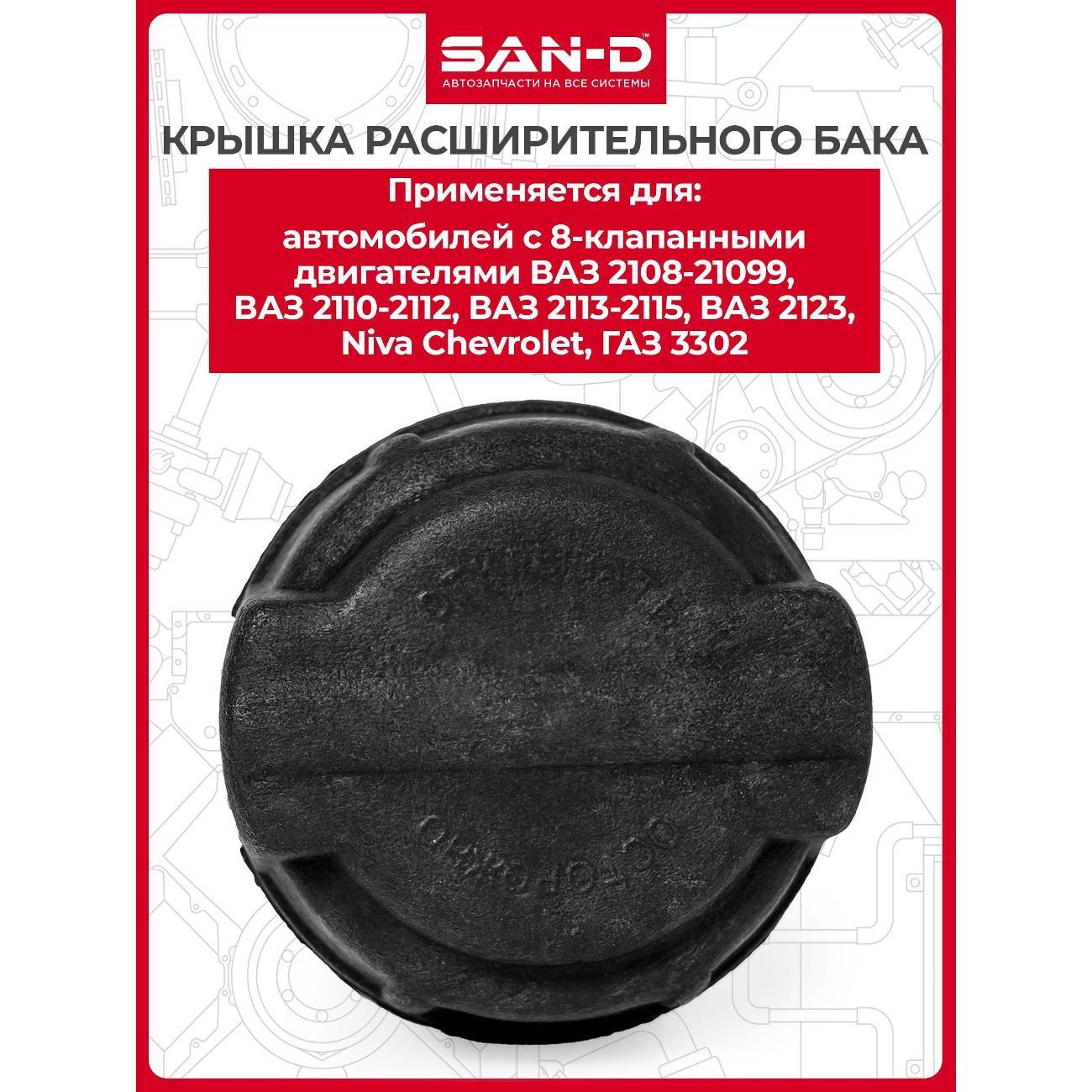 Крышка радиатора SAN-D KR2080 фото