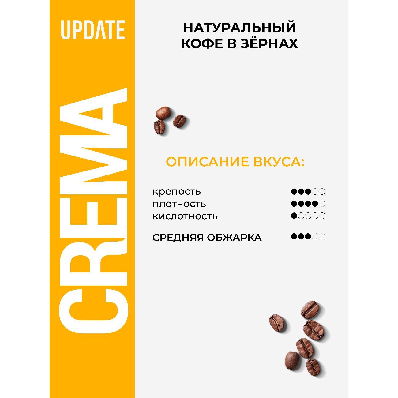 Кофе зерновой UPDATE зерно 1кг