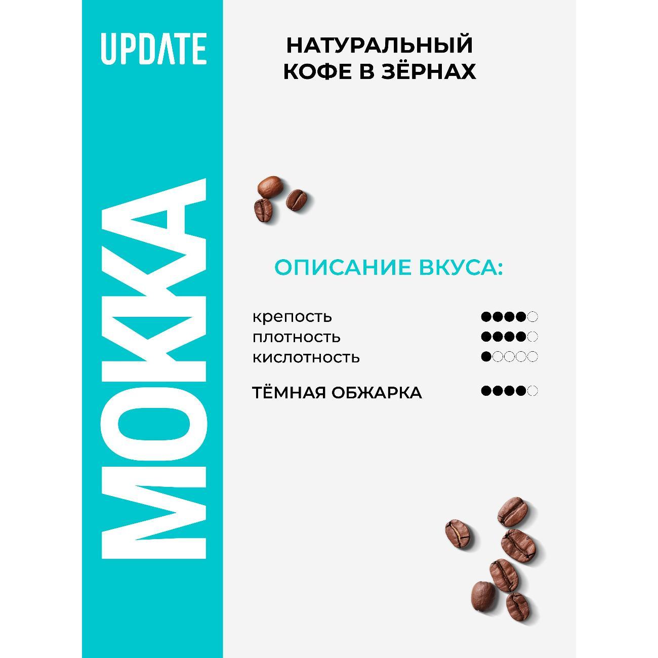 Кофе зерновой UPDATE зерно 1кг