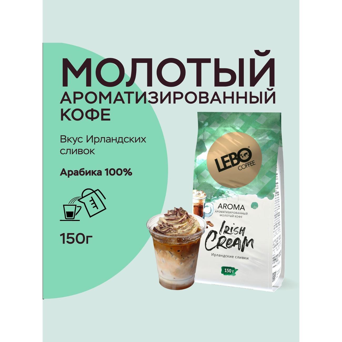 Кофе молотый Lebo для чашки AROMA