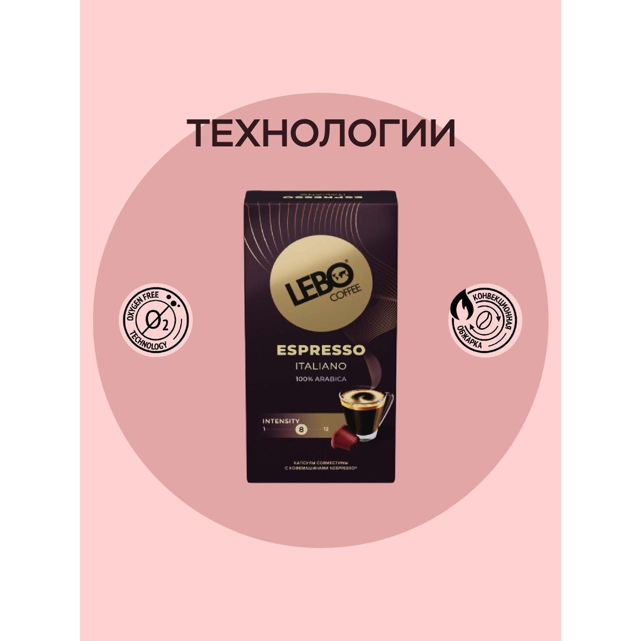 Кофе в капсулах Lebo Классика