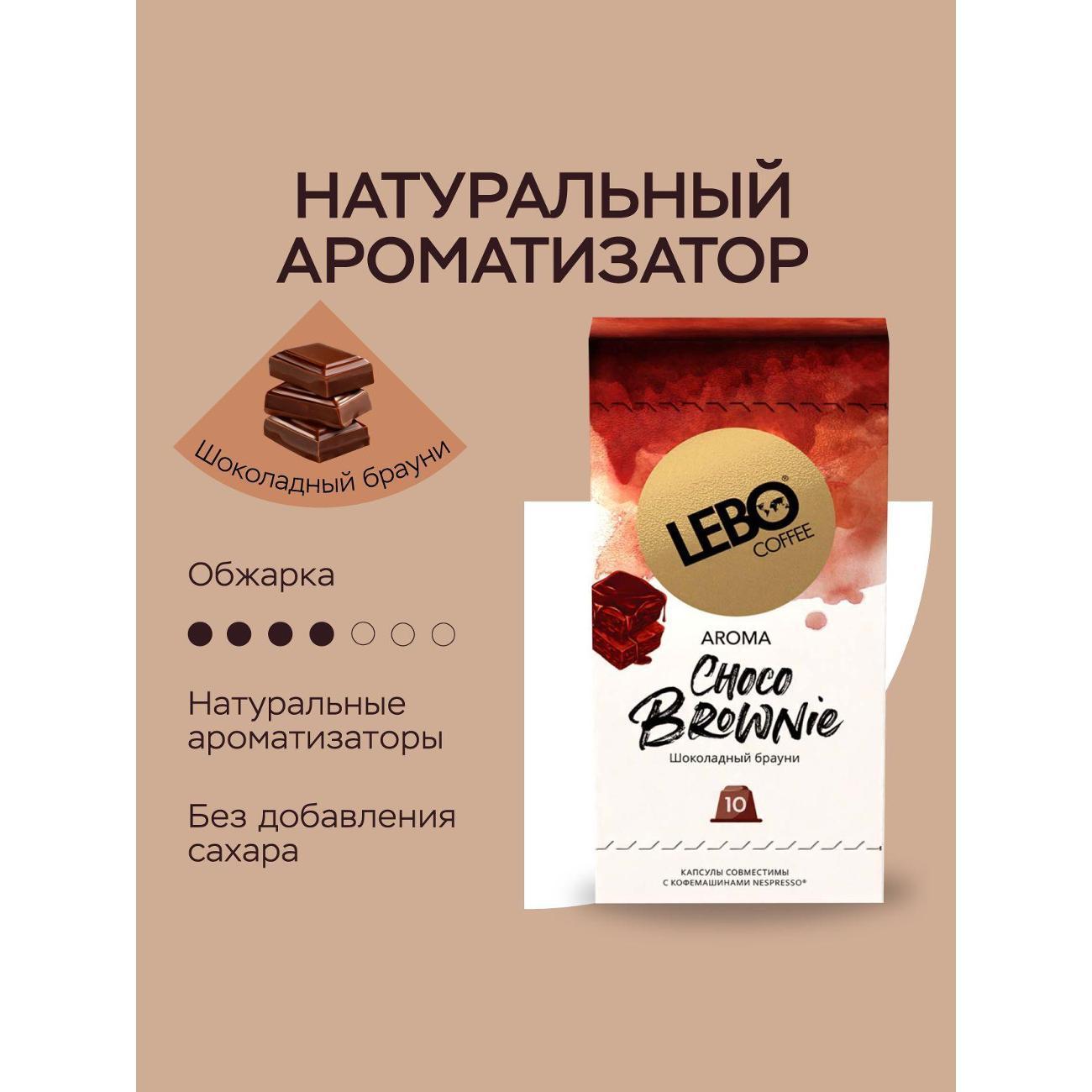 Кофе в капсулах Lebo Ароматика вкусы