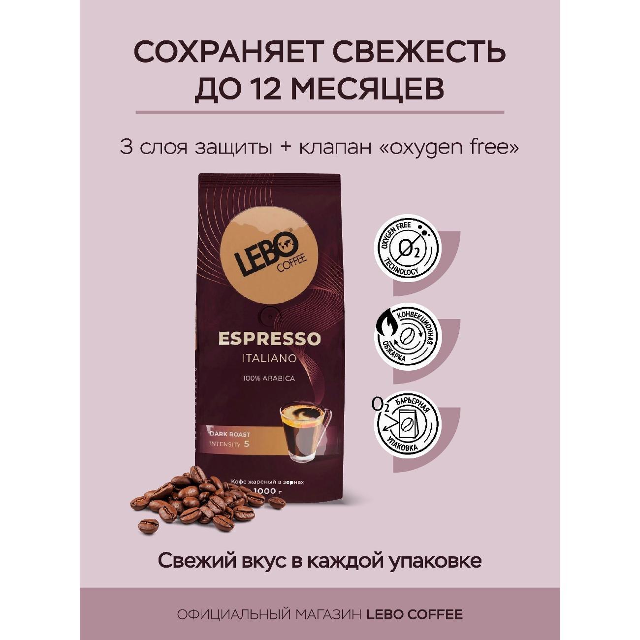 Кофе зерновой Lebo 4602076002290