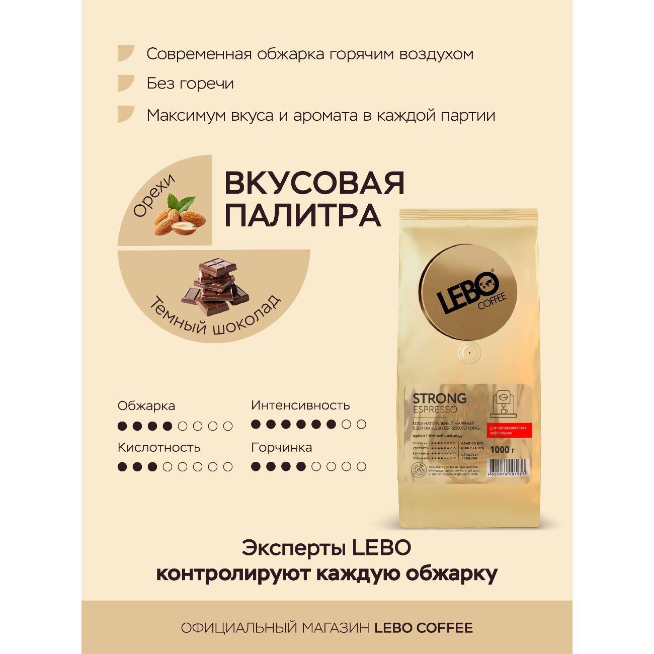 Кофе зерновой Lebo 4602076001873