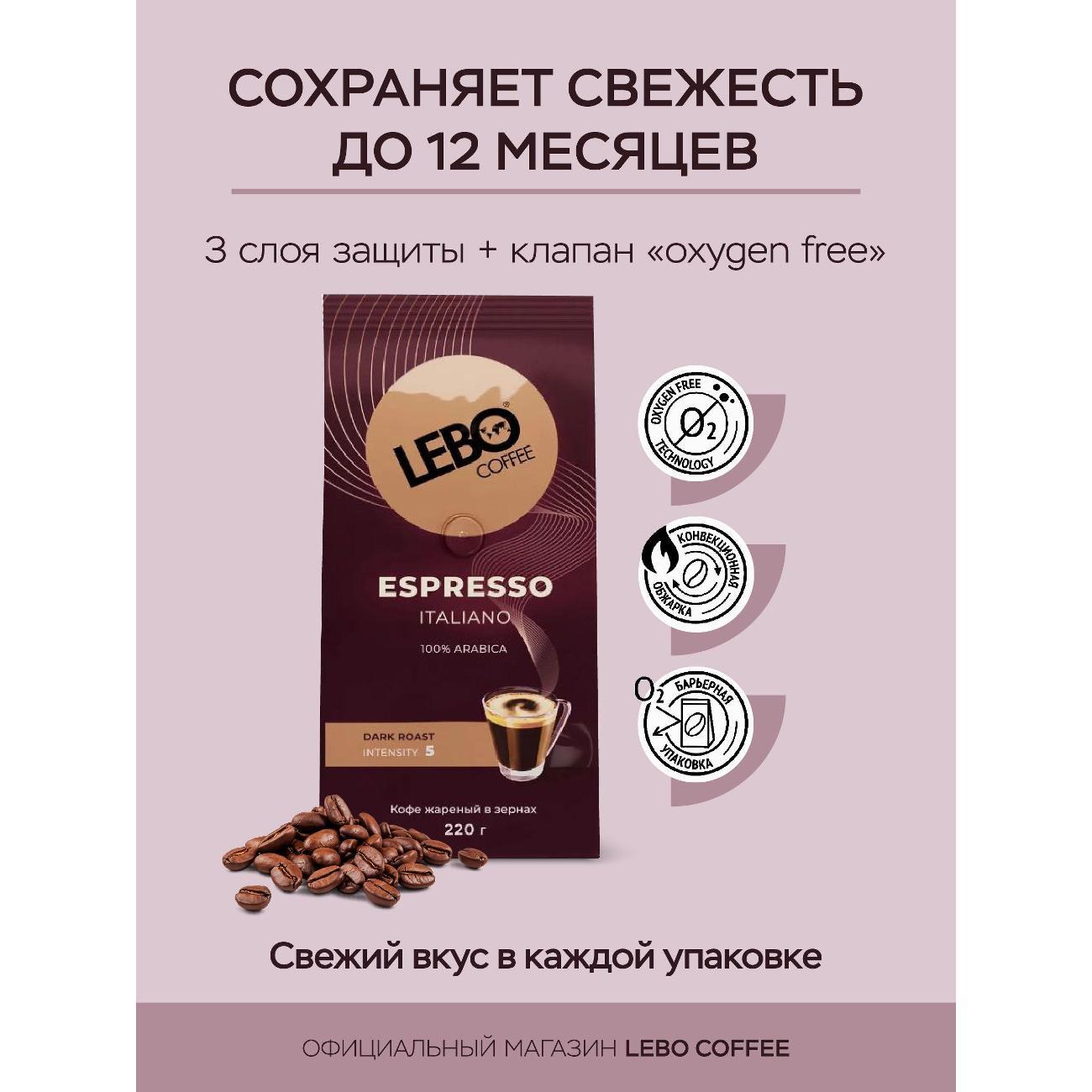 Кофе зерновой Lebo 4602076002290