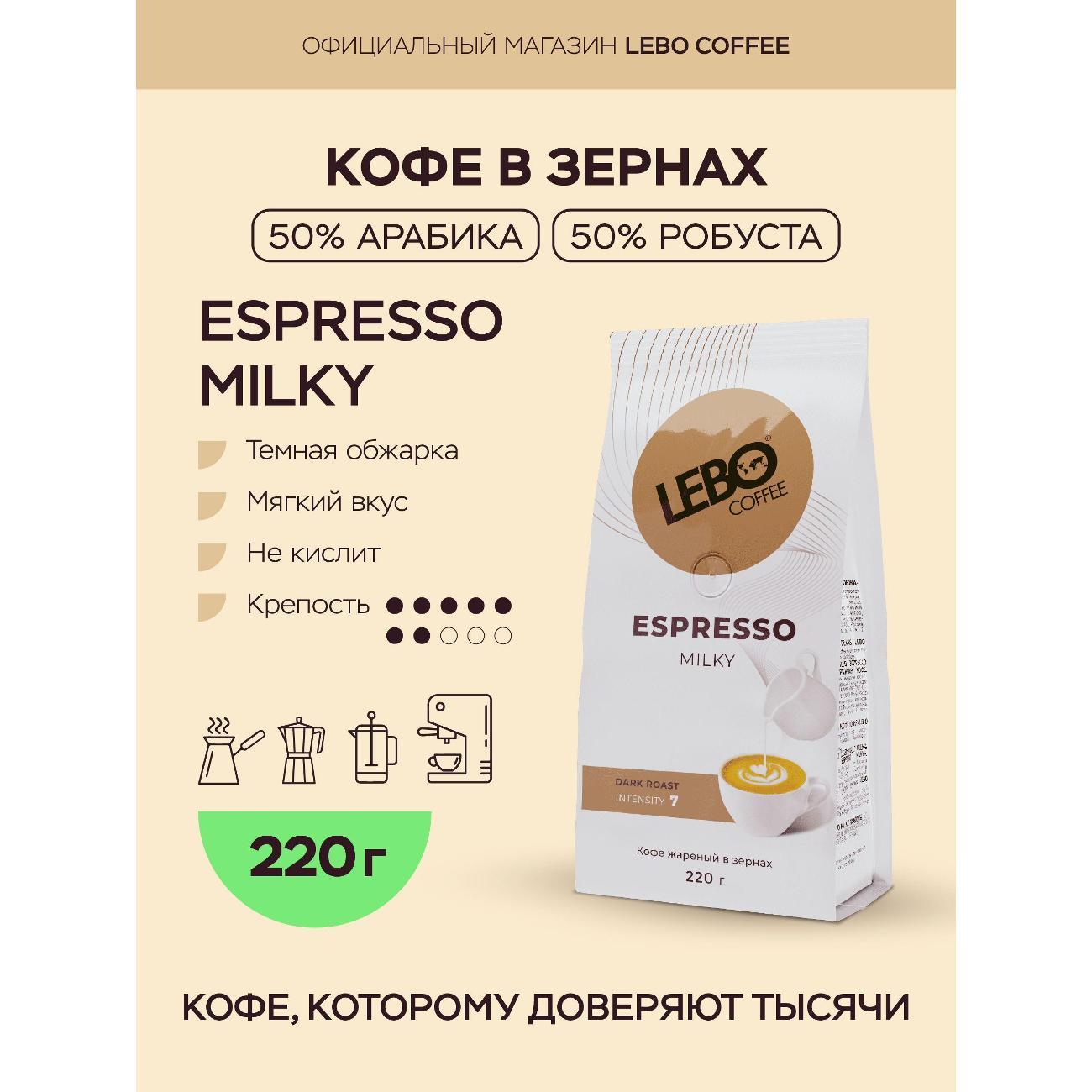 Кофе зерновой Lebo 4602076002290