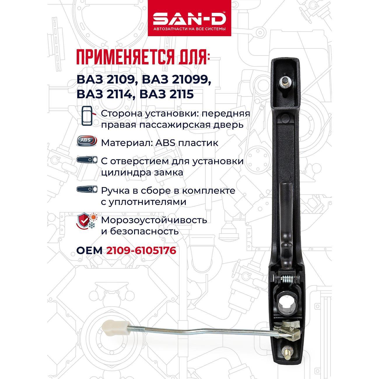 Ручка автомобильная SAN-D RN2092