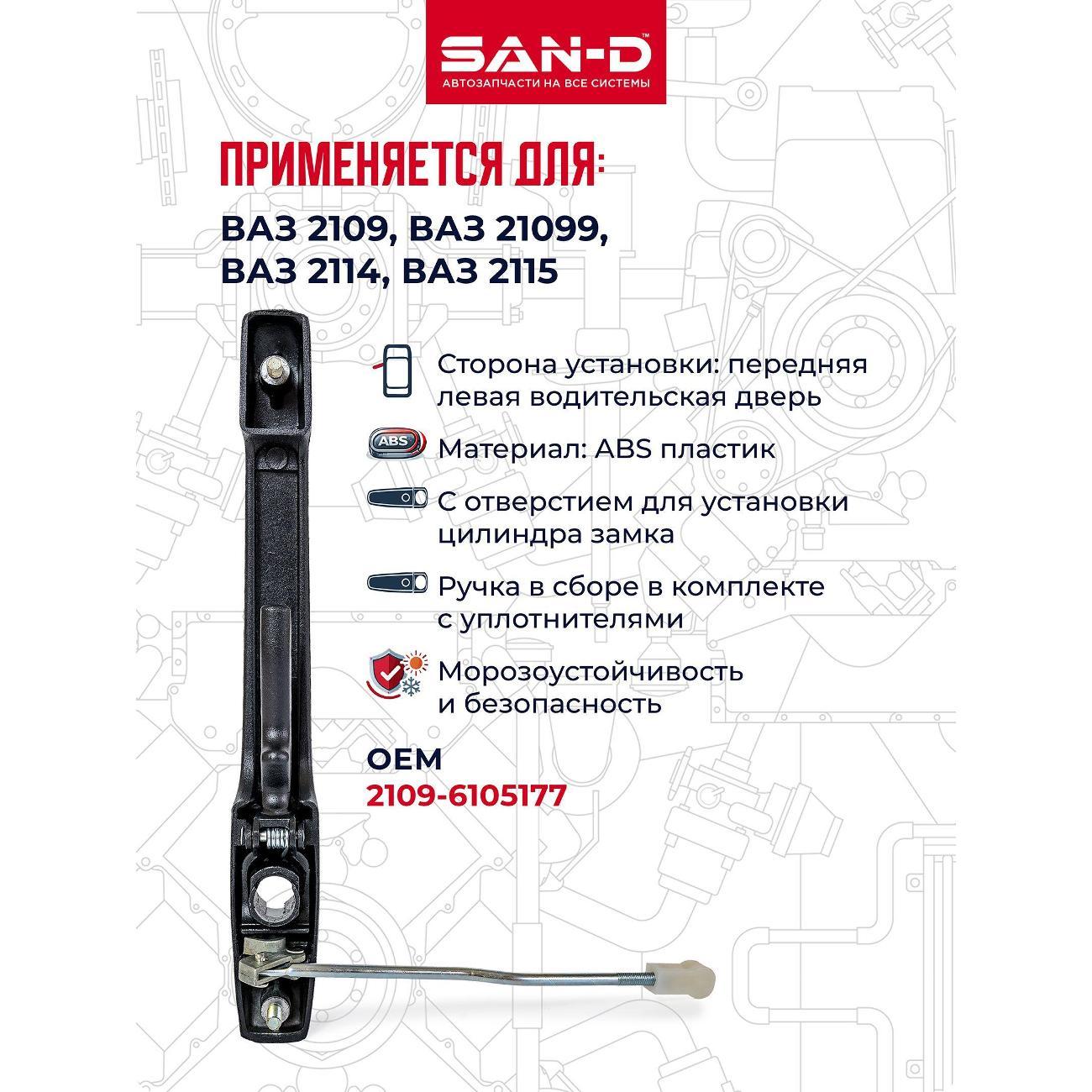 Ручка автомобильная SAN-D RN2093