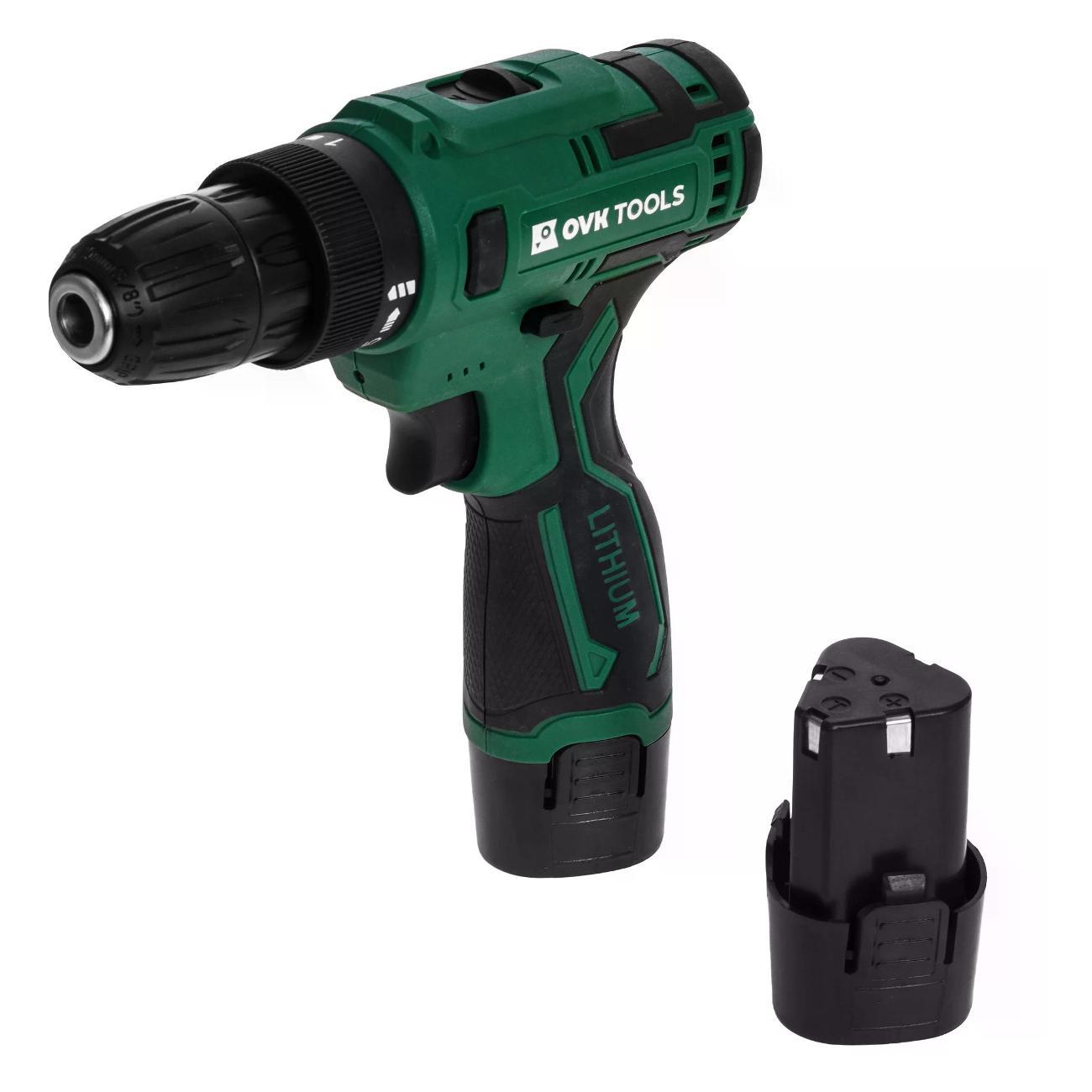 Дрель-шуруповерт OVK TOOLS OTCS3AA-12V-1.5A фото