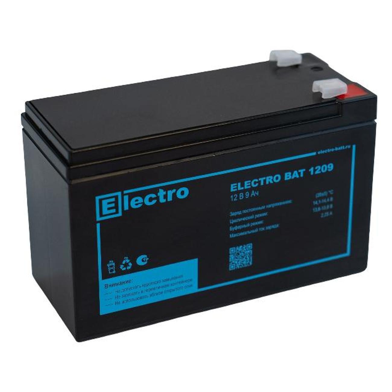 Аккумулятор для ИБП ELECTRO ELECTRO ВАТ 1209 фото
