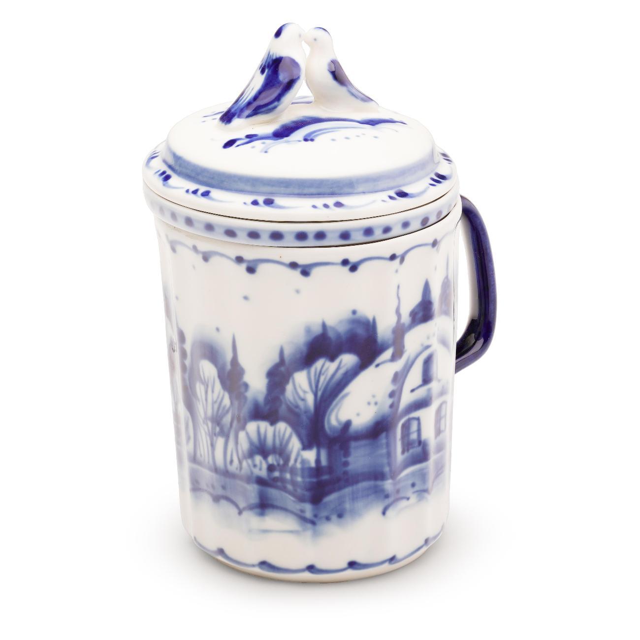 Бокал Гжель Бокал "Подарочный"