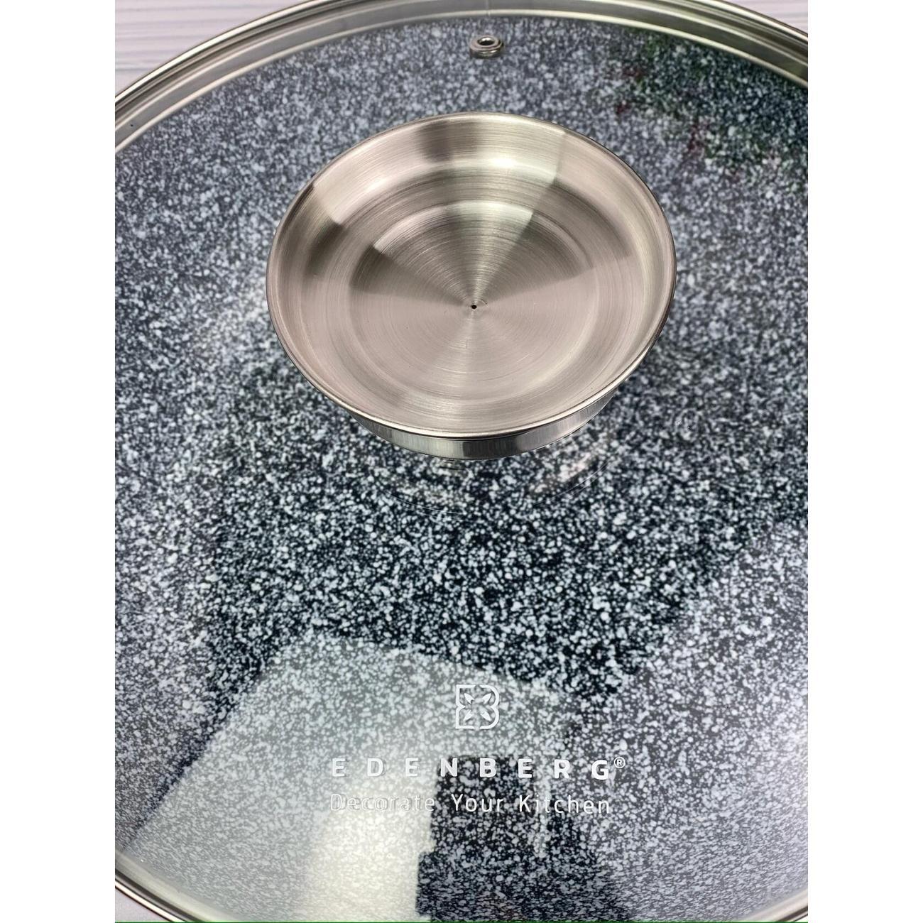 Жаровня Edenberg казан, сотейник 5,5л с крышкой для всех видов плит и духовых шкафов