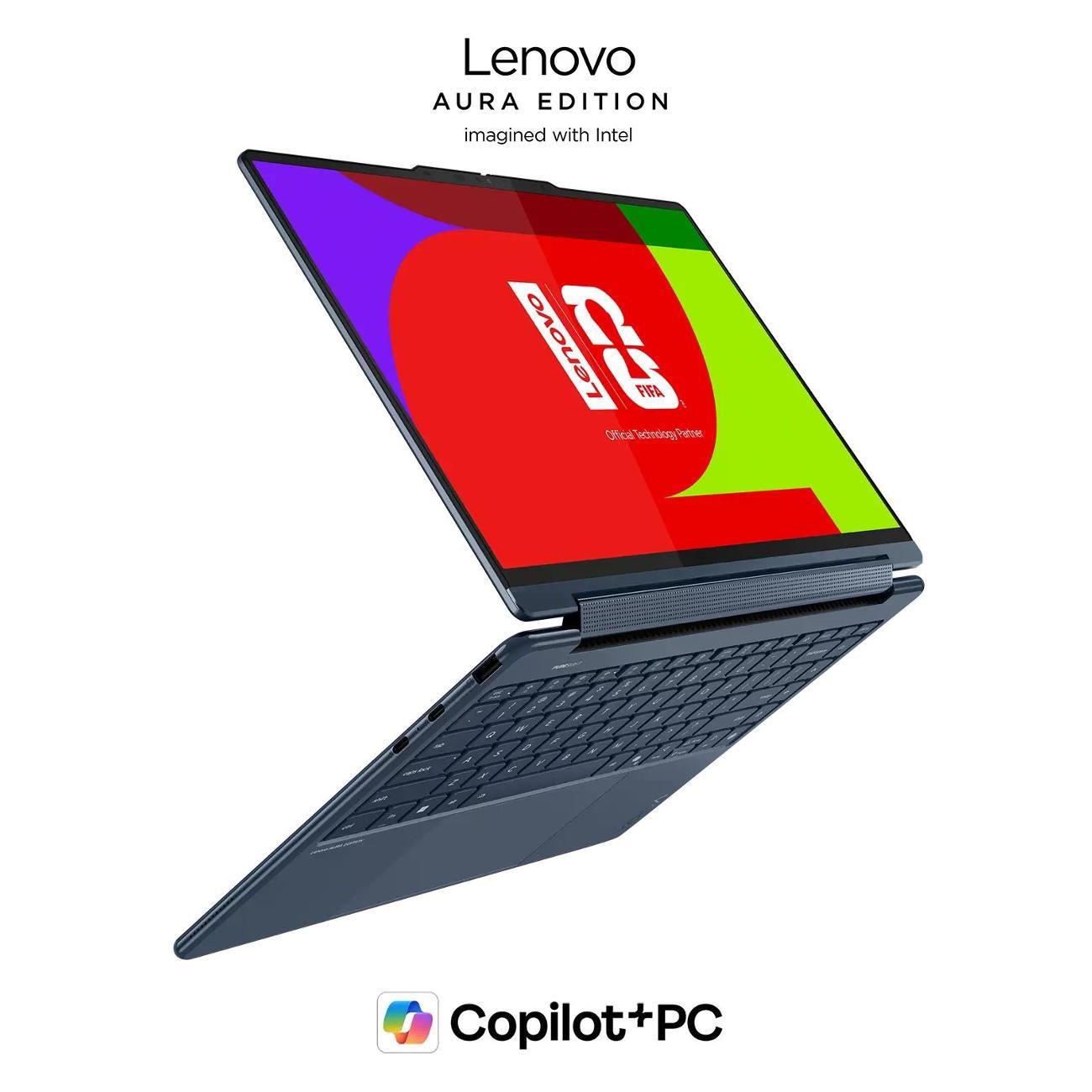 Ноутбук Lenovo Ноутбук Lenovo Yoga 9i 2-in-1 Aura Edition Laptop (83LC0005US) 2880x1800 OLED (Intel Core Ultra 7 258V,32GB,1 TB SSD
