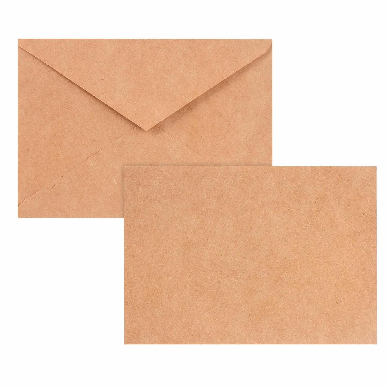 Конверт-пакет Brauberg Конверты С6 КРАФТ 50шт 90г/м2 клей треугол.клапан