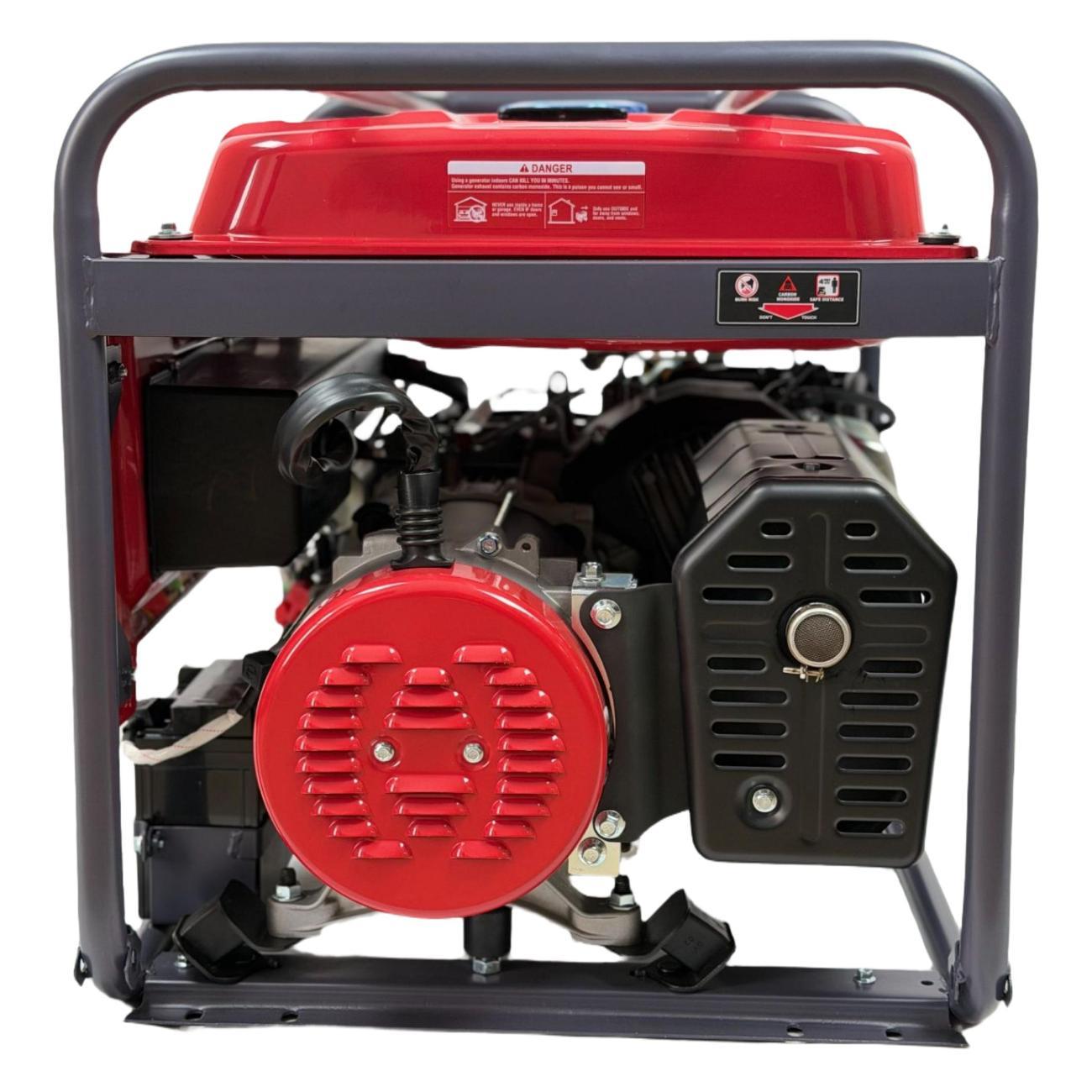 Генератор POWERAC PR9500H2E-3-ATS бензиновый трёхфазный (9 кВт, 220В/380В 16л.с., АВТОЗАПУСК)