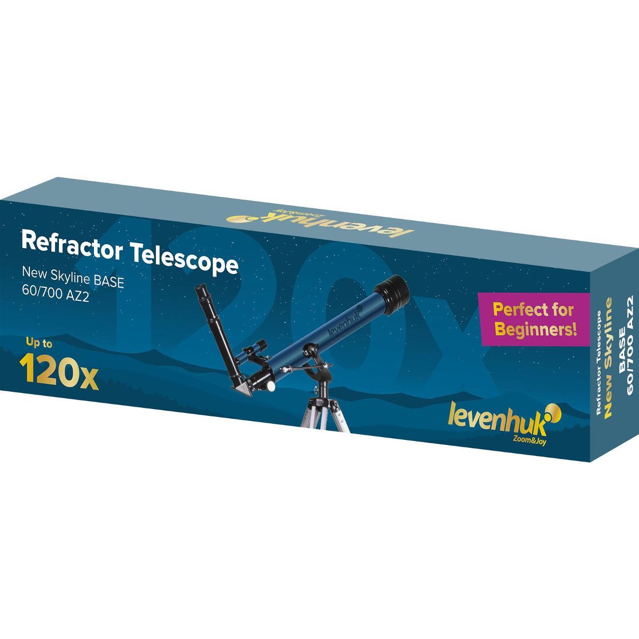 Телескоп levenhuk New Skyline BASE 60/700 AZ2