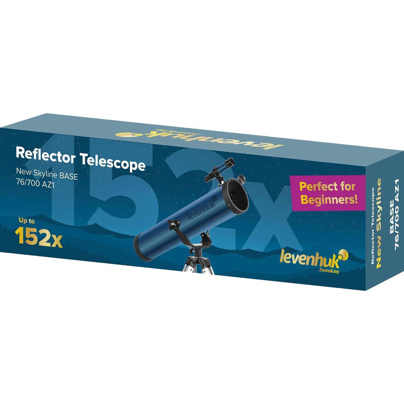 Телескоп levenhuk New Skyline BASE 76/700 AZ1