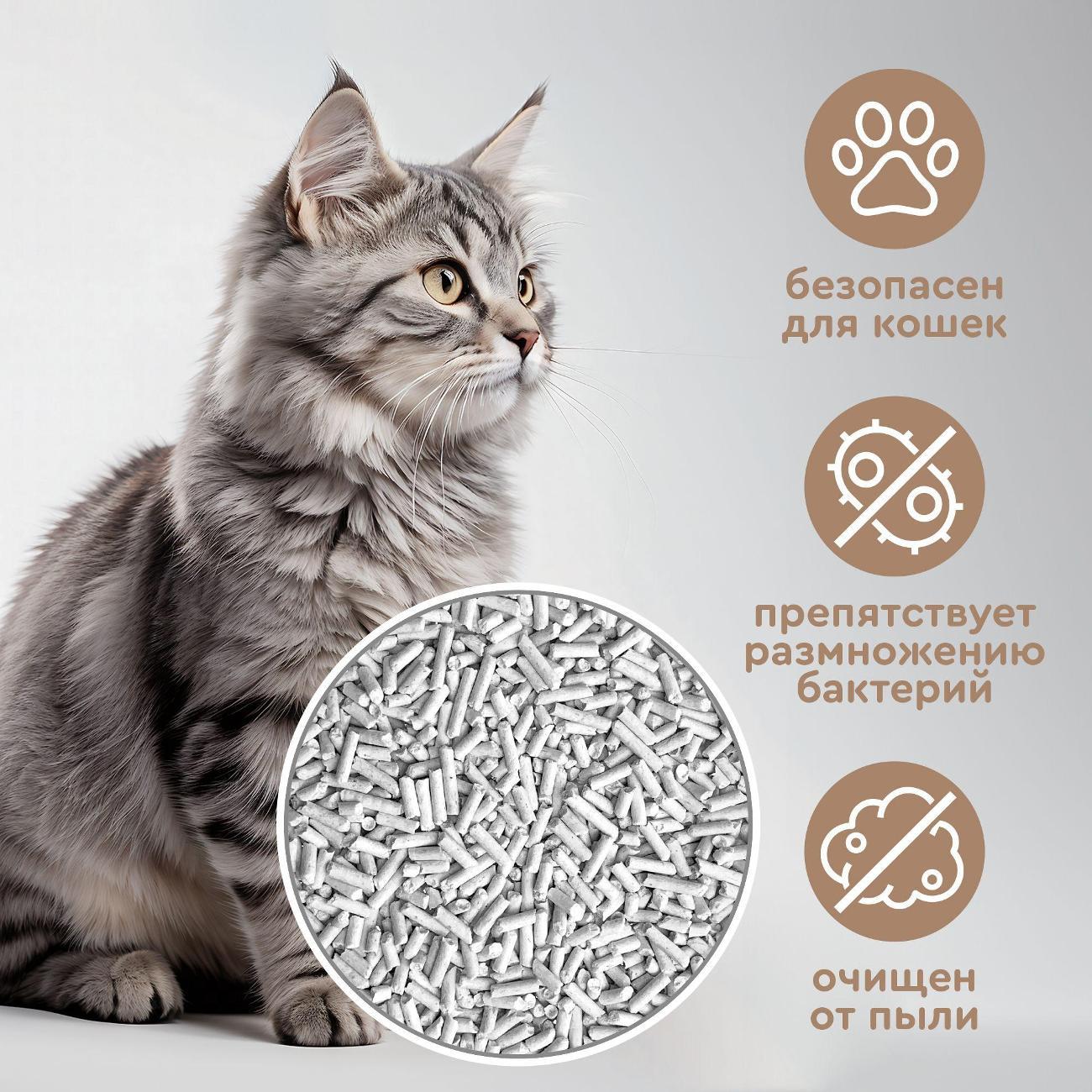 Наполнитель для лотков и клеток Organic Team комкующийся, растительный, тофу, без аромата, 20 кг, 50 л