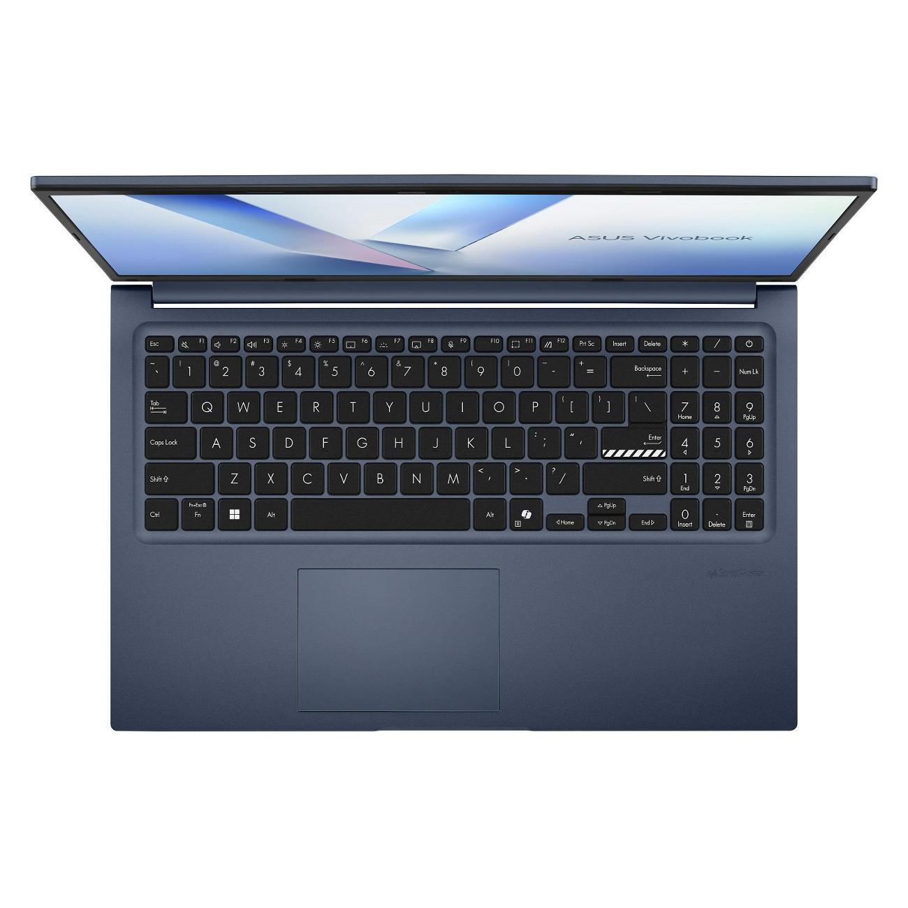 Ноутбук ASUS M1502NAQ-BQ264 15.6"/Ryzen 5 150/16Гб/512Гб/noOS/Синий(90NB1841-M00LT0)