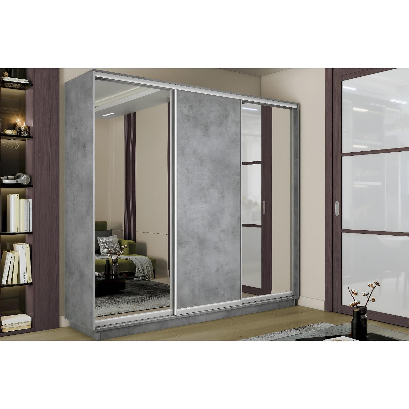 Шкаф-купе Е1 лдсп зеркало экспрессс