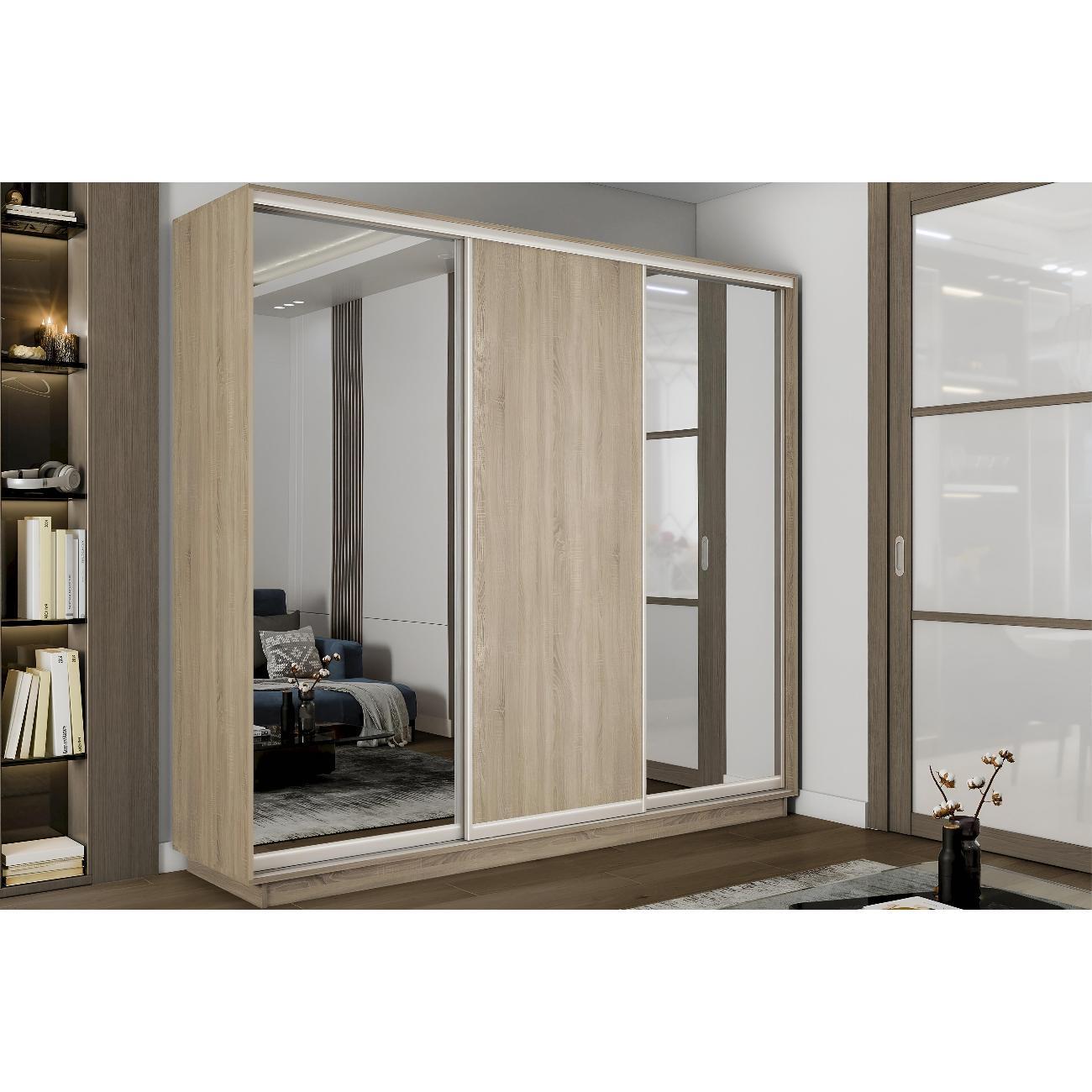 Шкаф-купе Е1 лдсп зеркало экспрессс фото