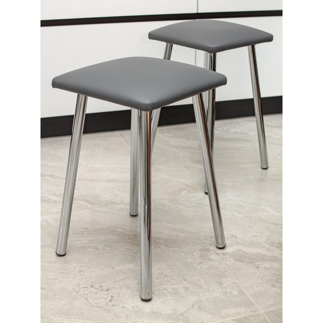 Табурет для кухни ЭОН Комплект табуретов хром