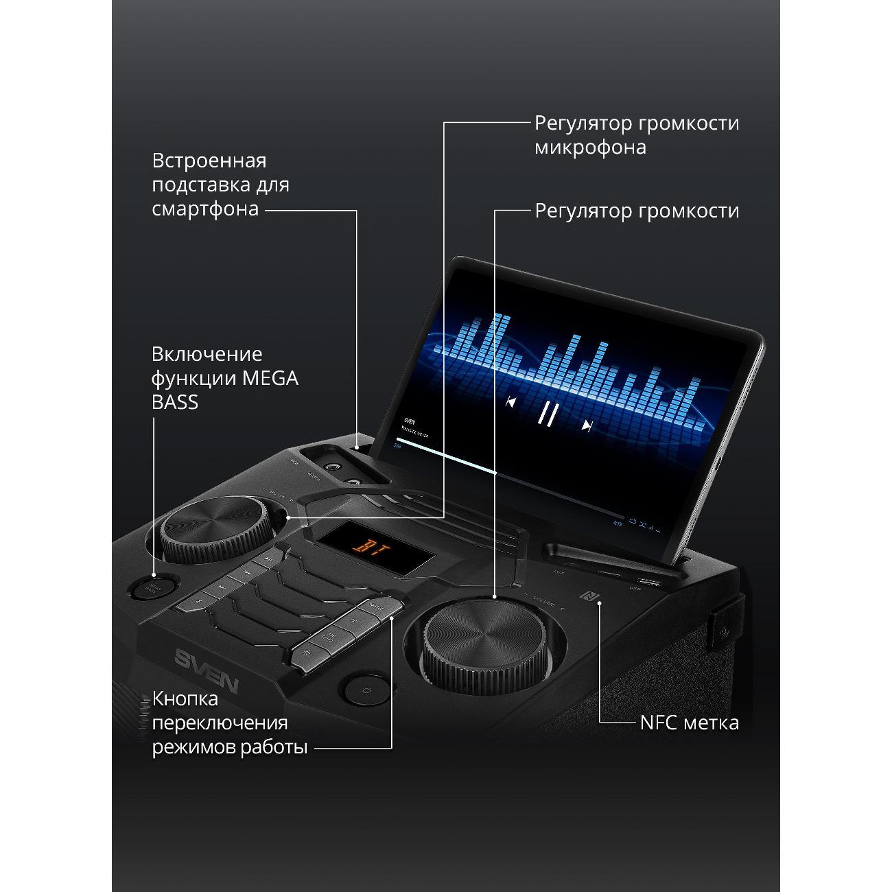 Активные колонки Sven PS-1500