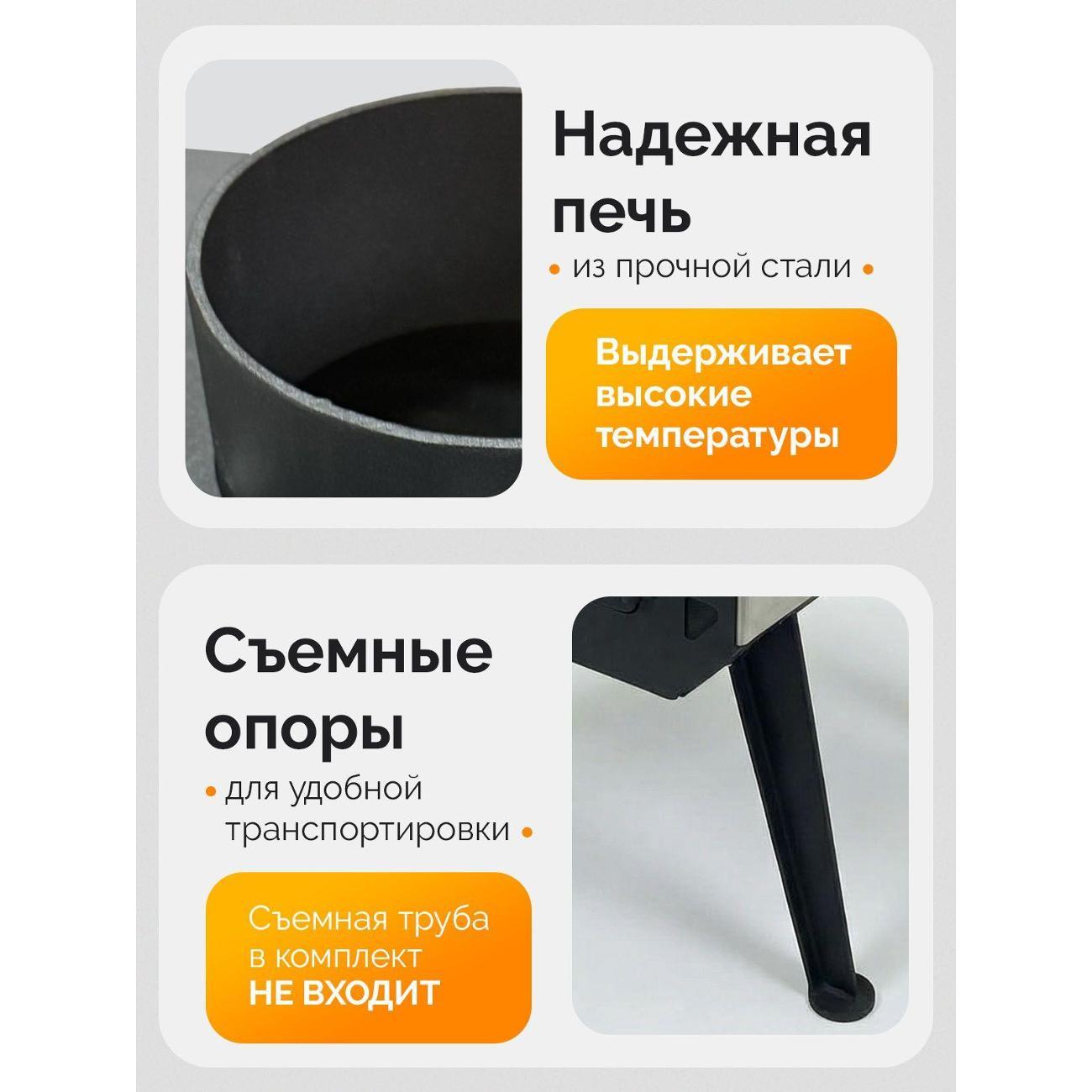 Печь Flamet буржуйка