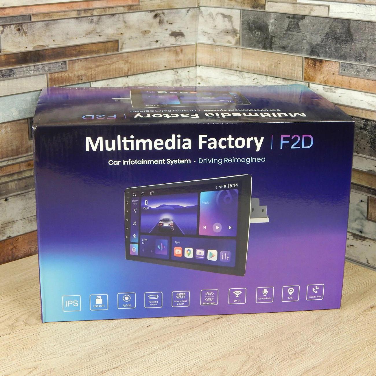 Автомагнитола ТурбоТочка F2D фото