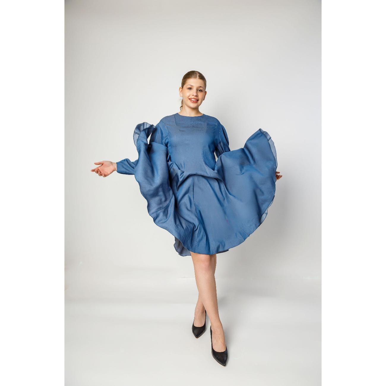 Платье для женщин LBRules Платье женское расклешённое повседневное