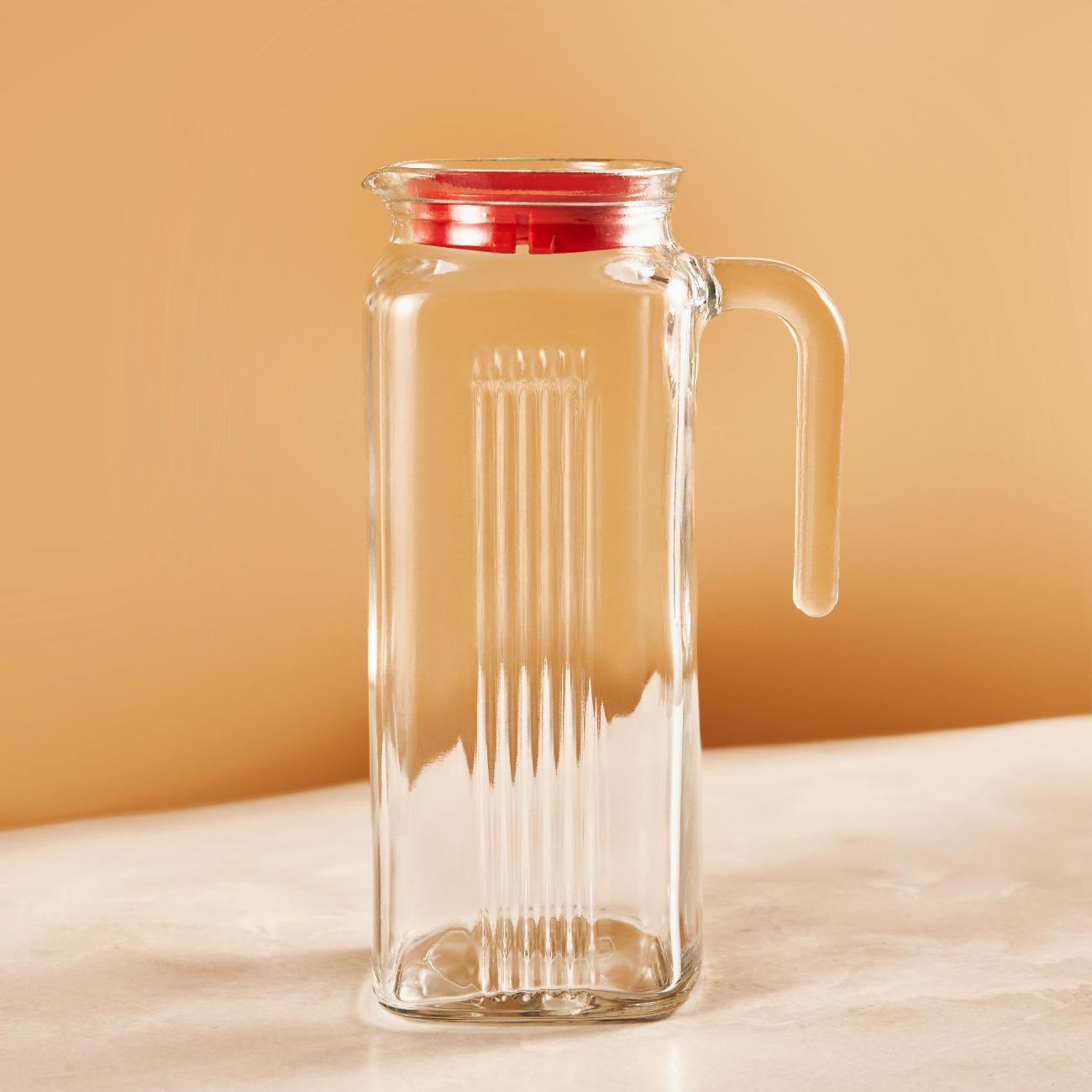 Кувшин F&D Кувшин с красной крышкой 1000 мл