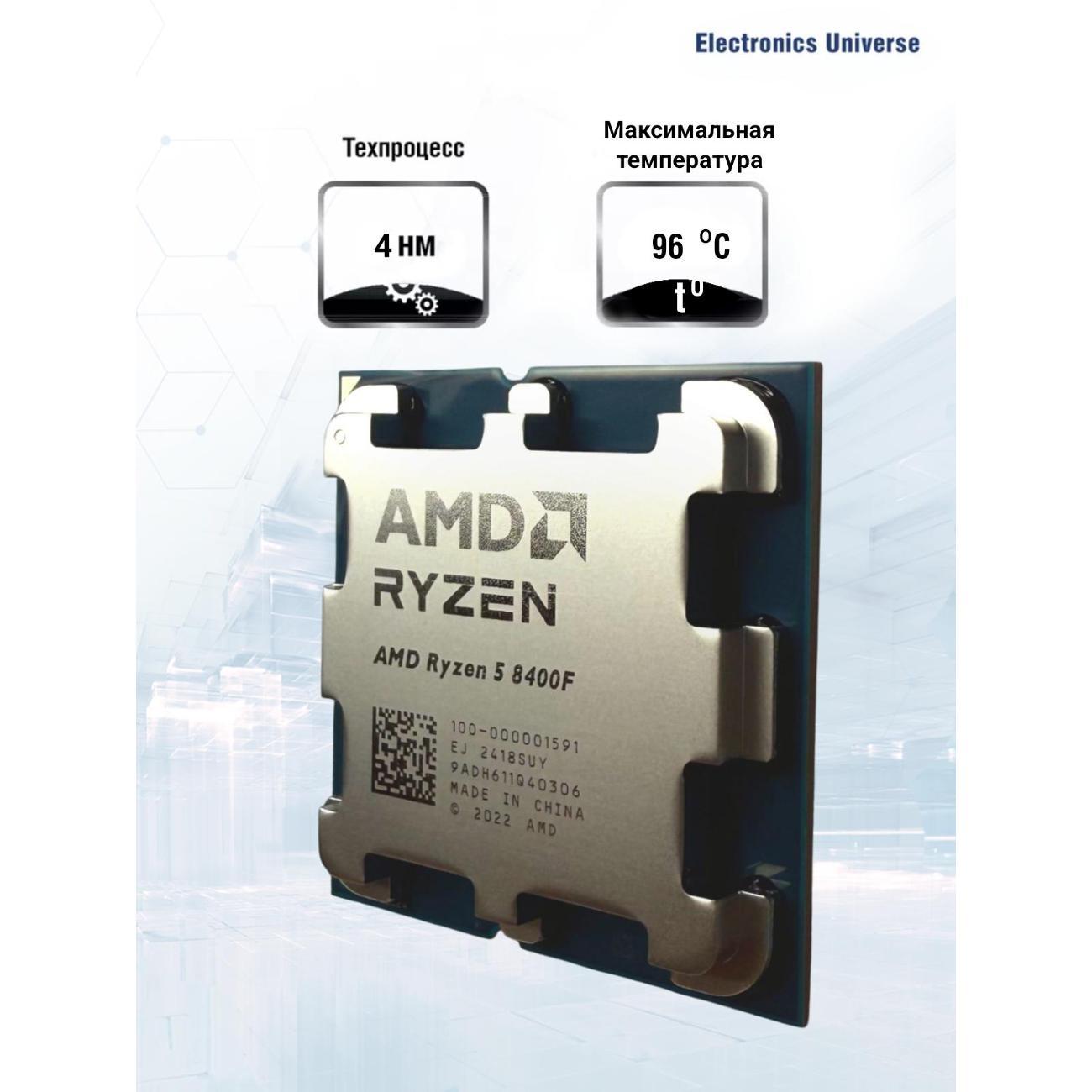 Процессор AMD AMD Ryzen 5 8400f