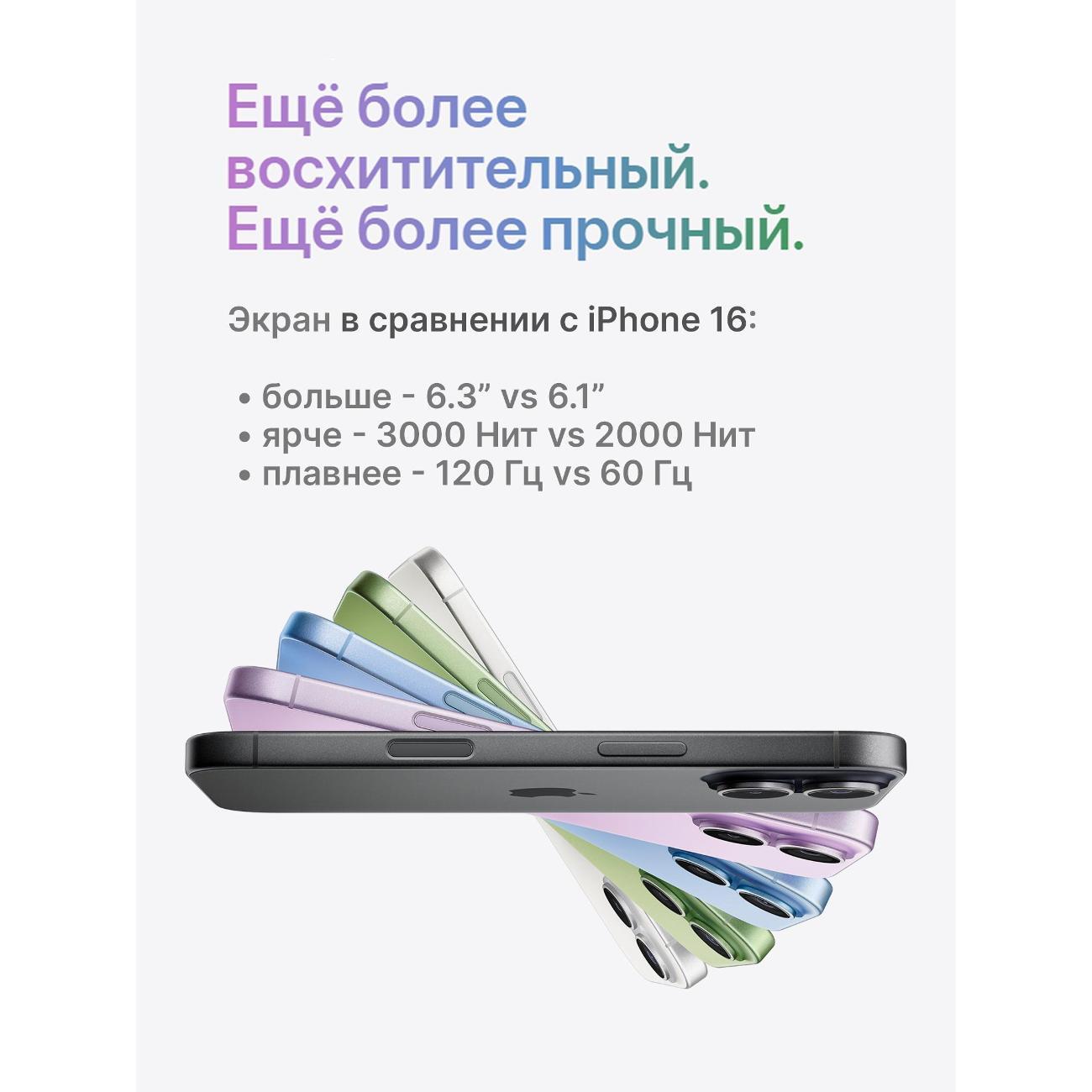 Смартфон Apple iPhone 17 256GB синий - eSIM A3258 /A3519 - MG7K4/