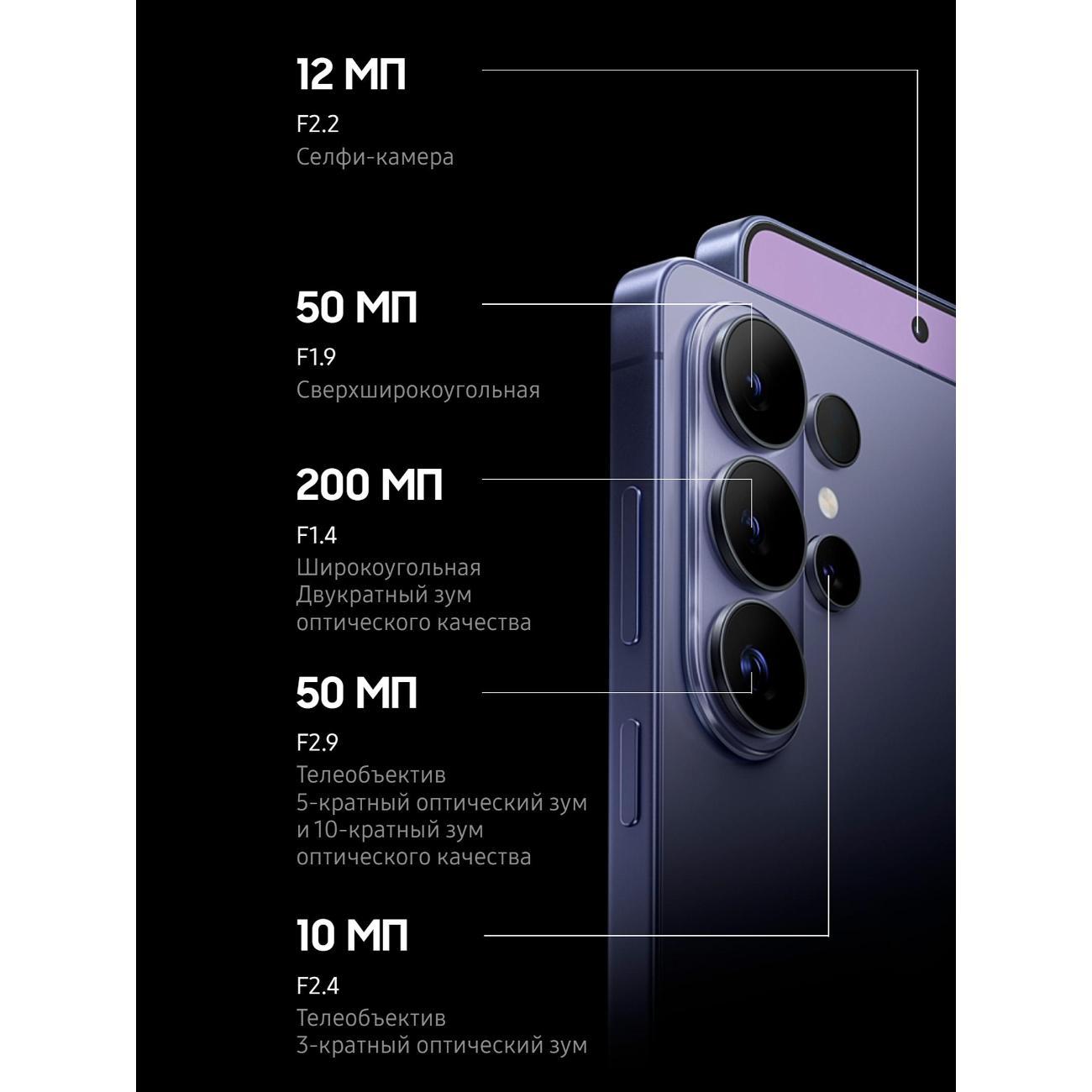 Смартфон Samsung Galaxy S26 Ultra - 12+512GB - Cobalt Violet