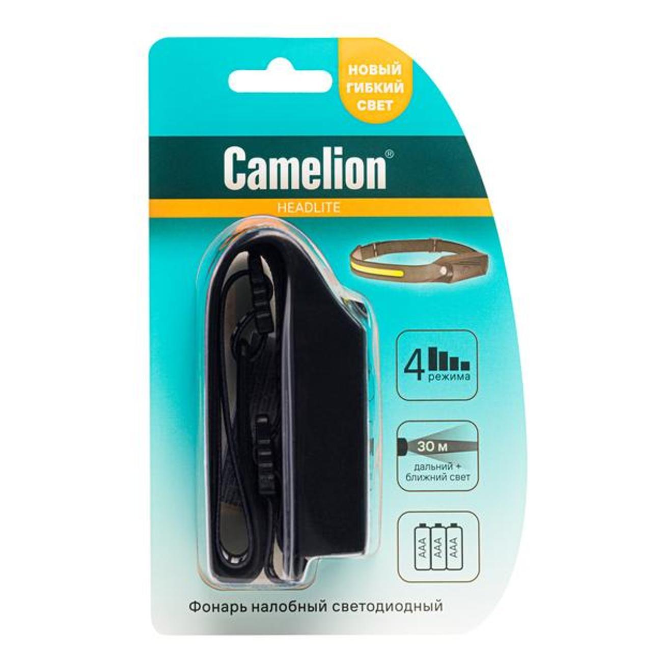 Фонарь налобный Camelion Фонарь налобный на батарейках Camelion LED5383