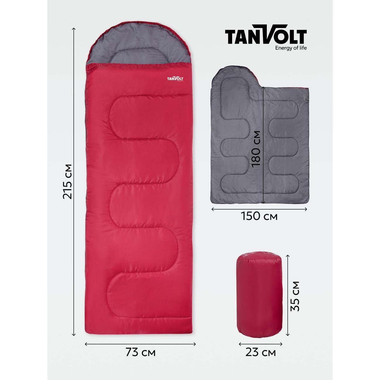 Спальный мешок TANVOLT Simple+